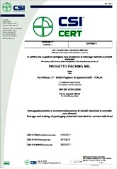 Certificato CSI-CERT 2014